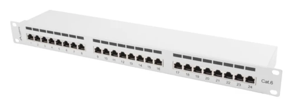 Lanberg PPS6-1024-S panel de parcheo 1U