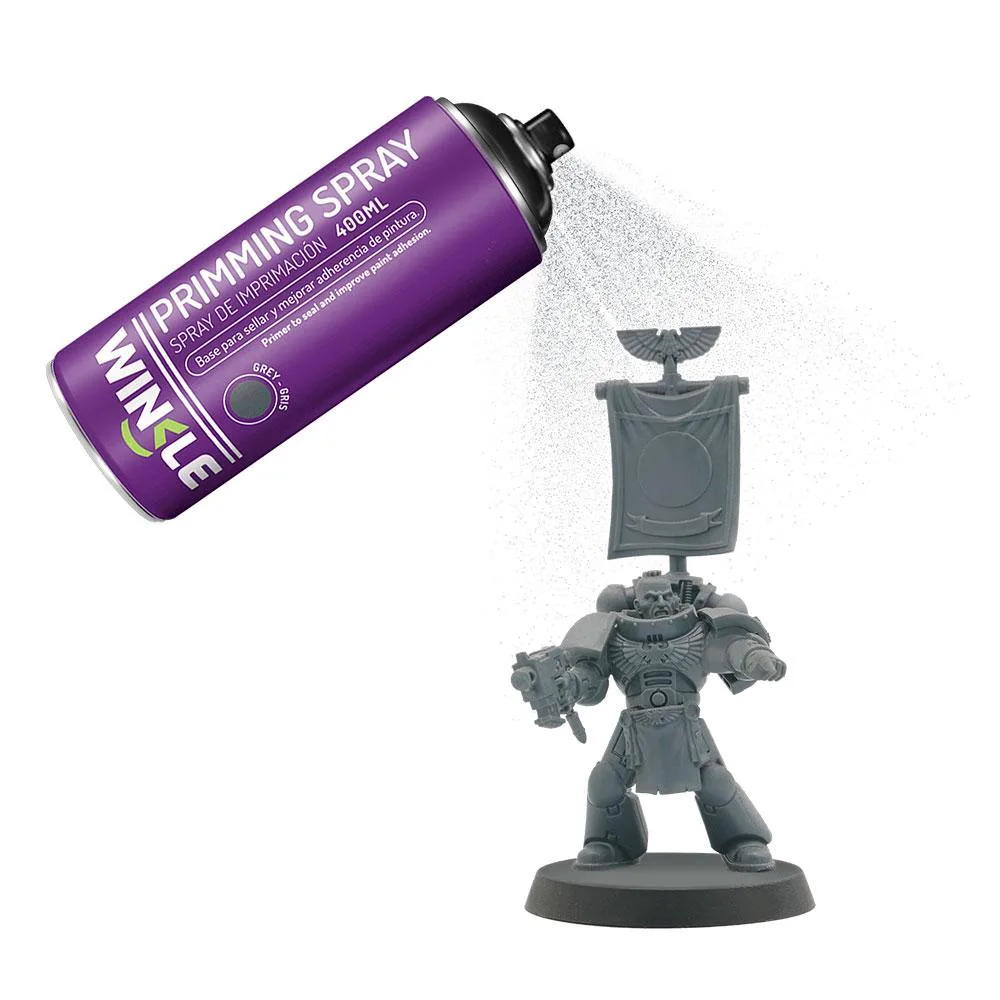 Spray imprimacion winkle gris - 400ml - impresora 3d