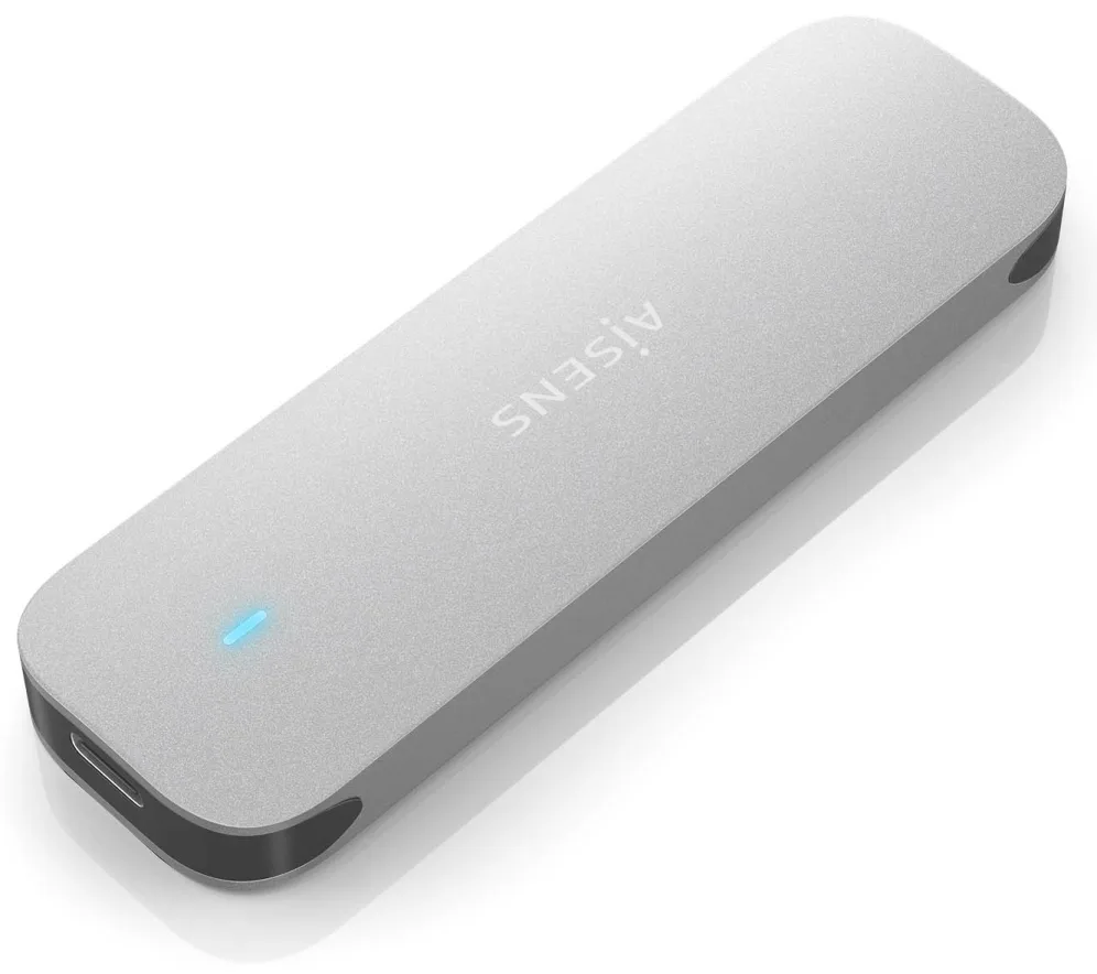Caja Externa para Disco SSD M.2 NVMe Aisens ASM2-025SL/ USB 3.2/ Sin tornillos