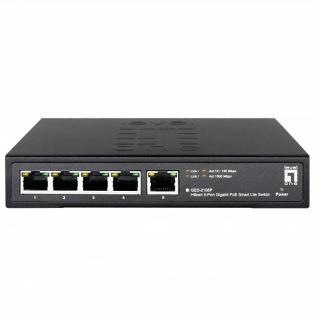 Switch level one ges - 2105p 5 puertos
