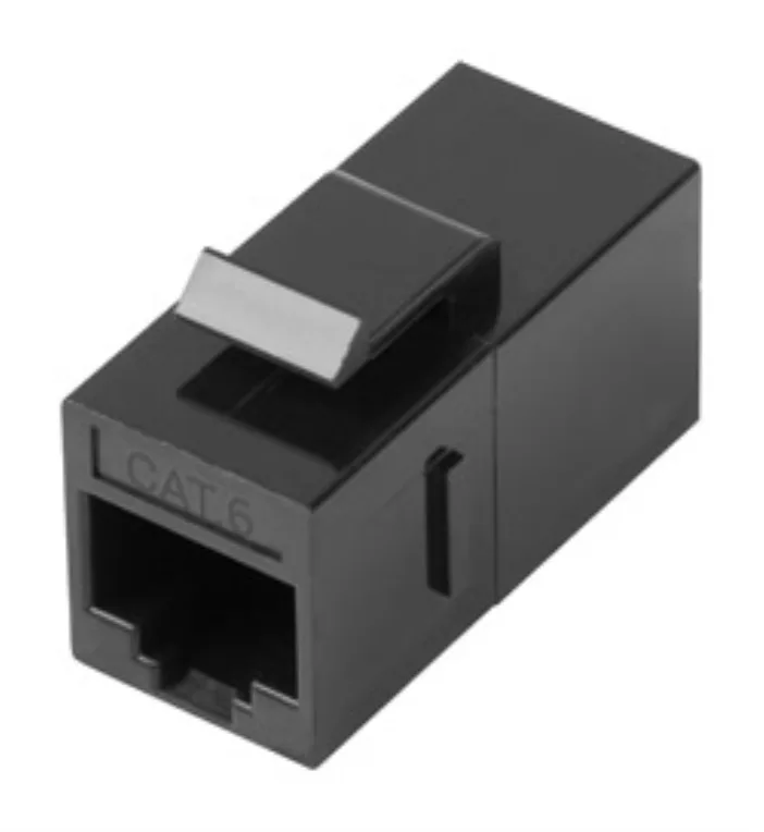Adaptador lanberg keystone feed - thru rj45 a rj45 utp cat6
