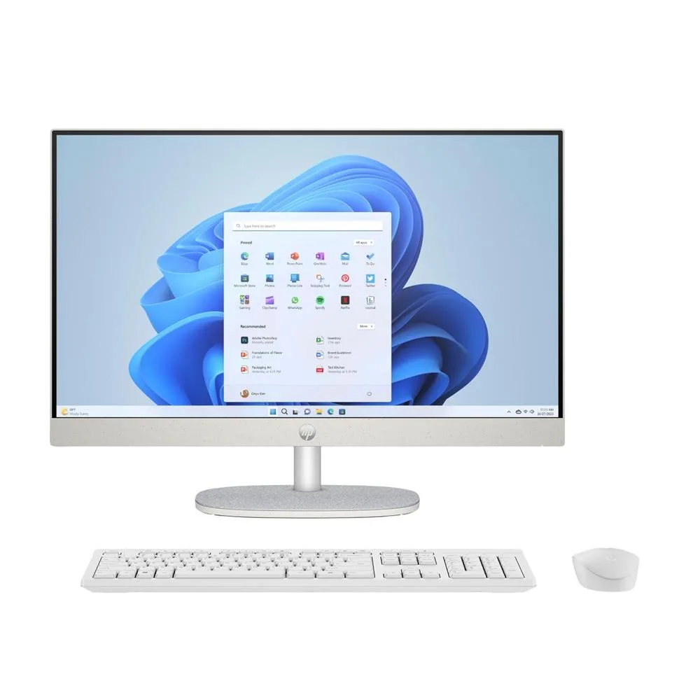 Ordenador all in one hp 24 - cr0180ns i5 - 1335u - 8gb - ssd 512gb - 23.8 pulgadas fhd - w11h