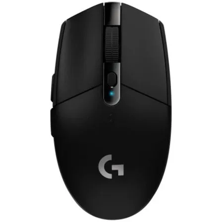 Mouse raton logitech g305 lightspeed optico wireless inalambrico 12000ppp 6 botones negro