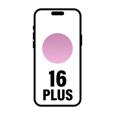 Movil apple iphone 16 plus 128gb pink