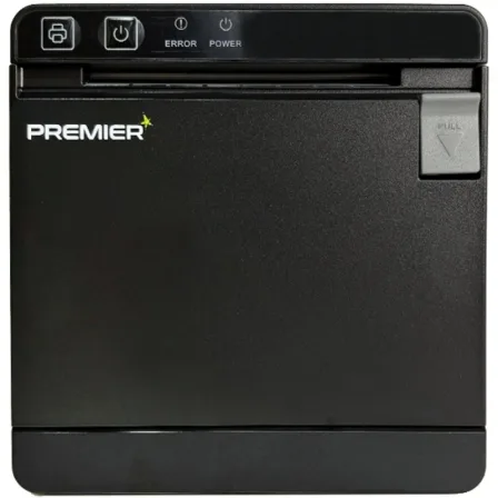 Impresora de Tickets Premier ITP-Front II/ Térmica/ Ancho papel 80mm/ USB-Ethernet/ Negra