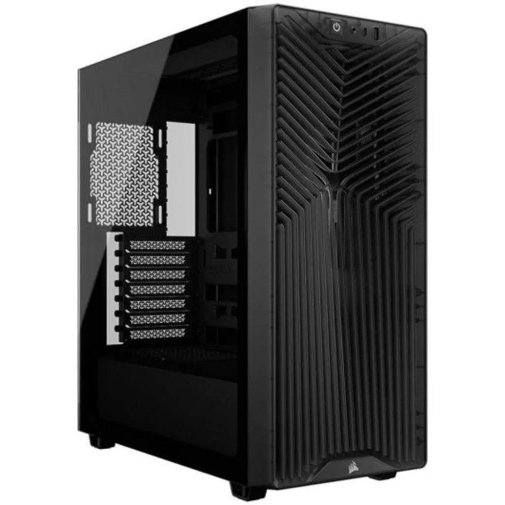 Caja ordenador gaming corsair 3200d rs atx cristal templado negra