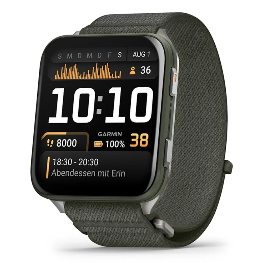 Garmin Venu X1 5,08 cm (2") AMOLED Digital 448 x 486 Pixeles Pantalla táctil Gris Wifi GPS (satélite)