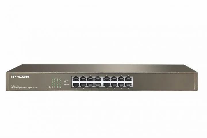 Ip - com networks g1016g switch no administrado l2 gigabit ethernet (10 - 100 - 1000) 1u bronce