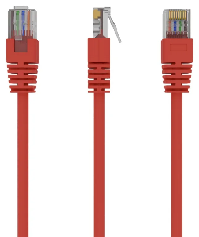 Gembird PP12-0.5M/R cable de red 0,5 m