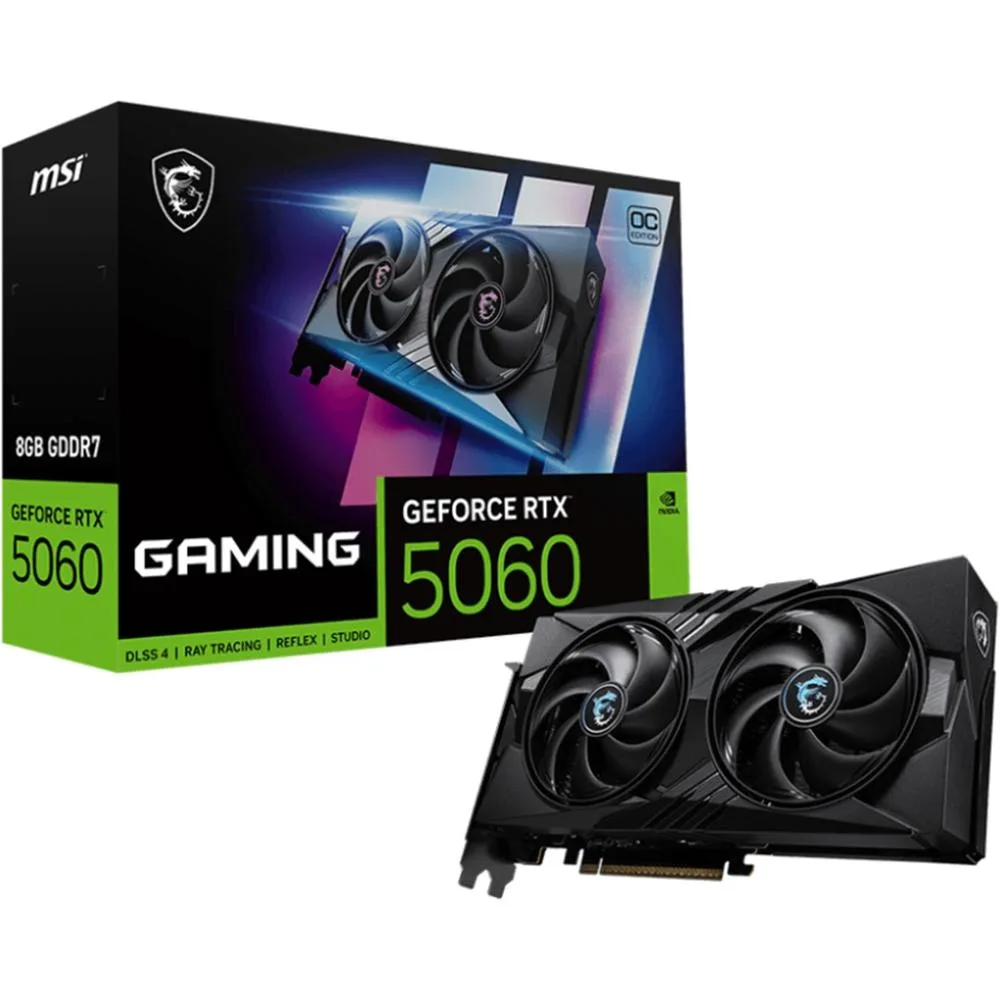 MSI GeForce RTX 5060 8G GAMING OC NVIDIA 8 GB GDDR7