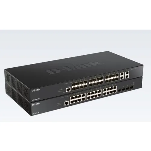Switch Gestionable D-Link DXS-1210-28T 28 Puertos/ RJ-45 10/100/1000/ SFP