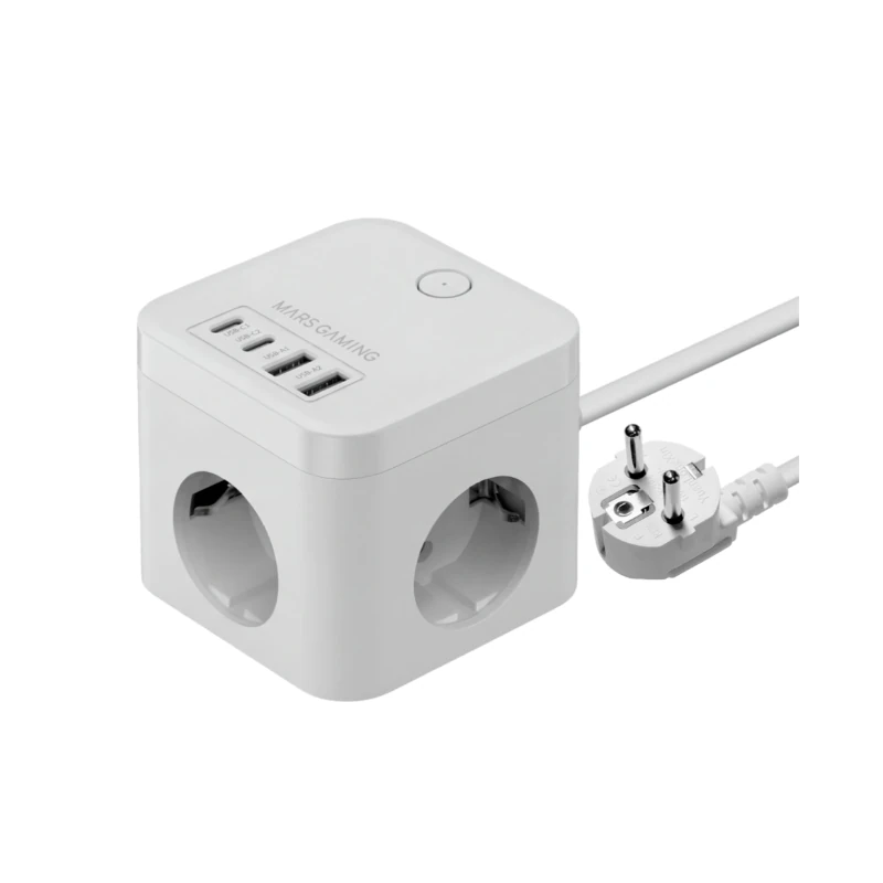 MARS GAMING REGLETA CUBO 35W Gan Blanco