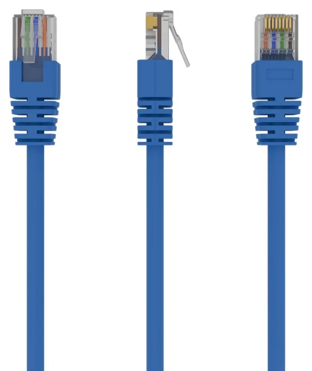 Gembird PP12-1M/B cable de red Azul Cat5e