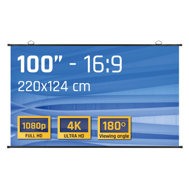 iggual Pantalla enrollable manual 100"16:9 PEM100p