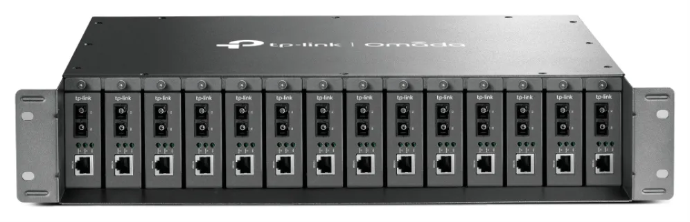 TP-Link Omada MC1400 chasis de red 2U Negro