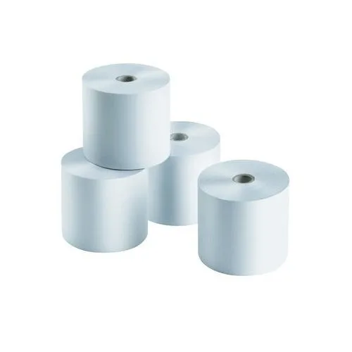 Rollo de papel matricial impresora ticket sin copia 76mmx65cm no termico