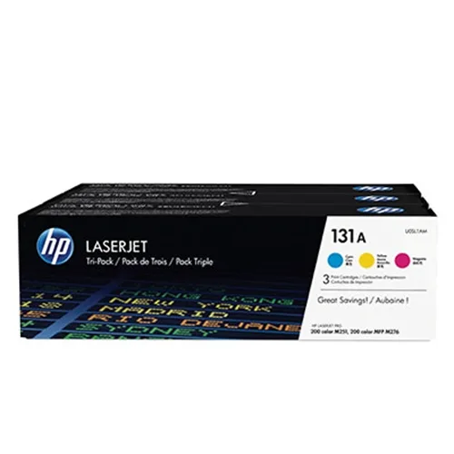 Tóner Original HP nº131A Multipack/ Cian/ Amarillo/ Magenta