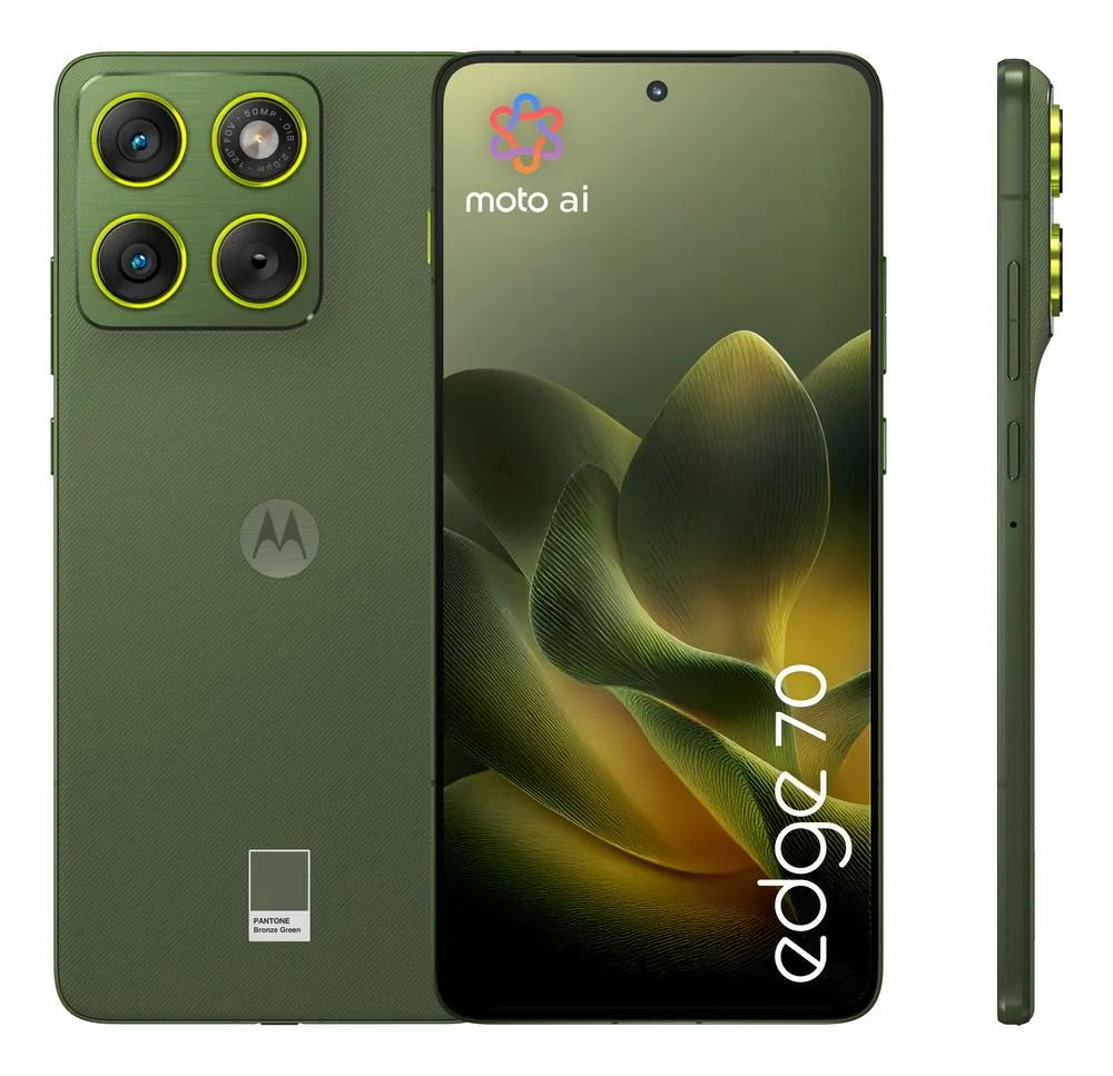 Movil motorola moto edge 70 5g 12 - 512gb verde