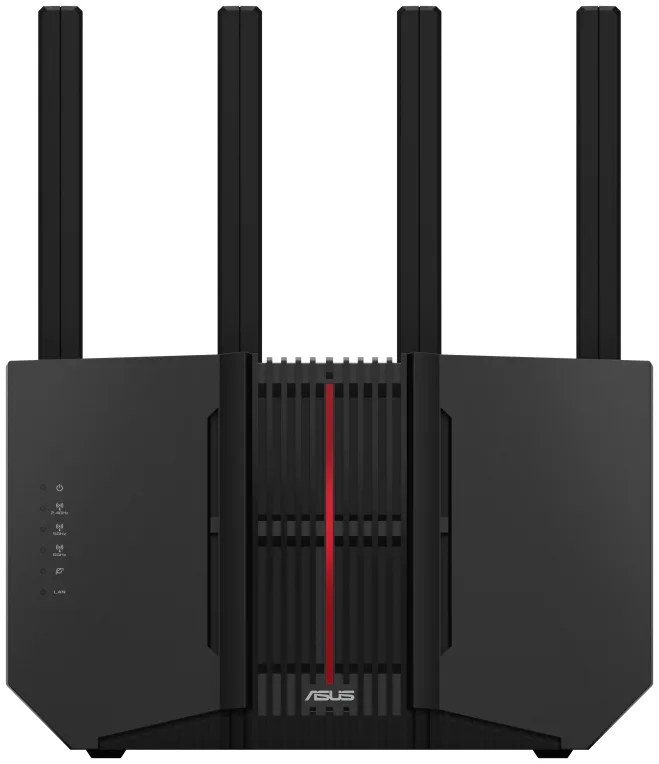 ASUS RT-BE92U router inalámbrico 10 Gigabit Ethernet Tribanda (2.4 GHz / 5 GHz / 6 GHz) Negro