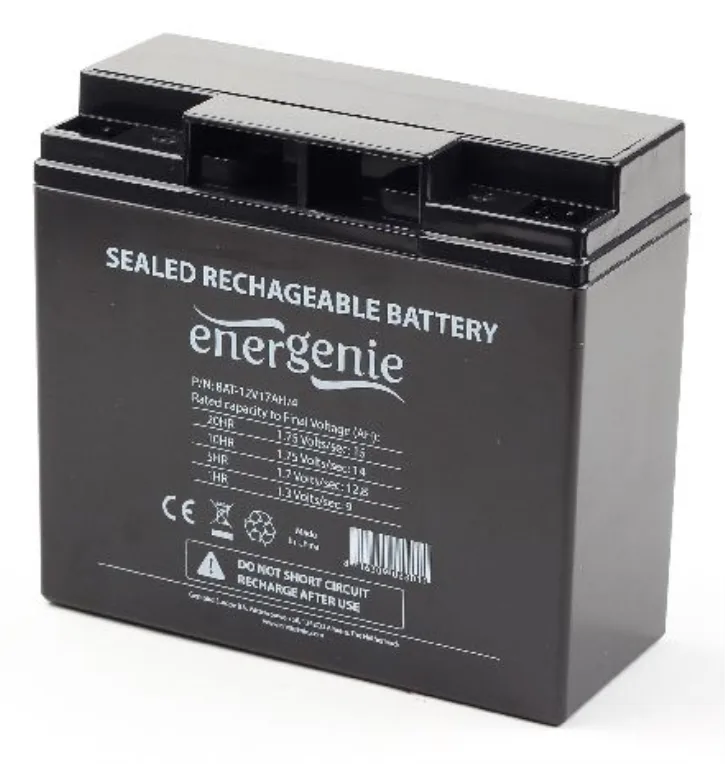 Gembird BAT-12V17AH/4 batería para sistema ups Sealed Lead Acid (VRLA) 12 V 17 Ah