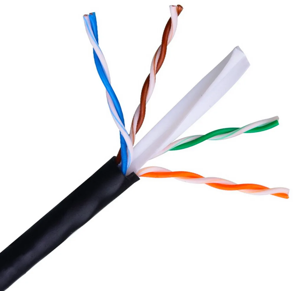 Bobina de Cable RJ45 para Exteriores UTP Aisens A135-0263 Cat.6/ 100m/ Impermeable/ Negro