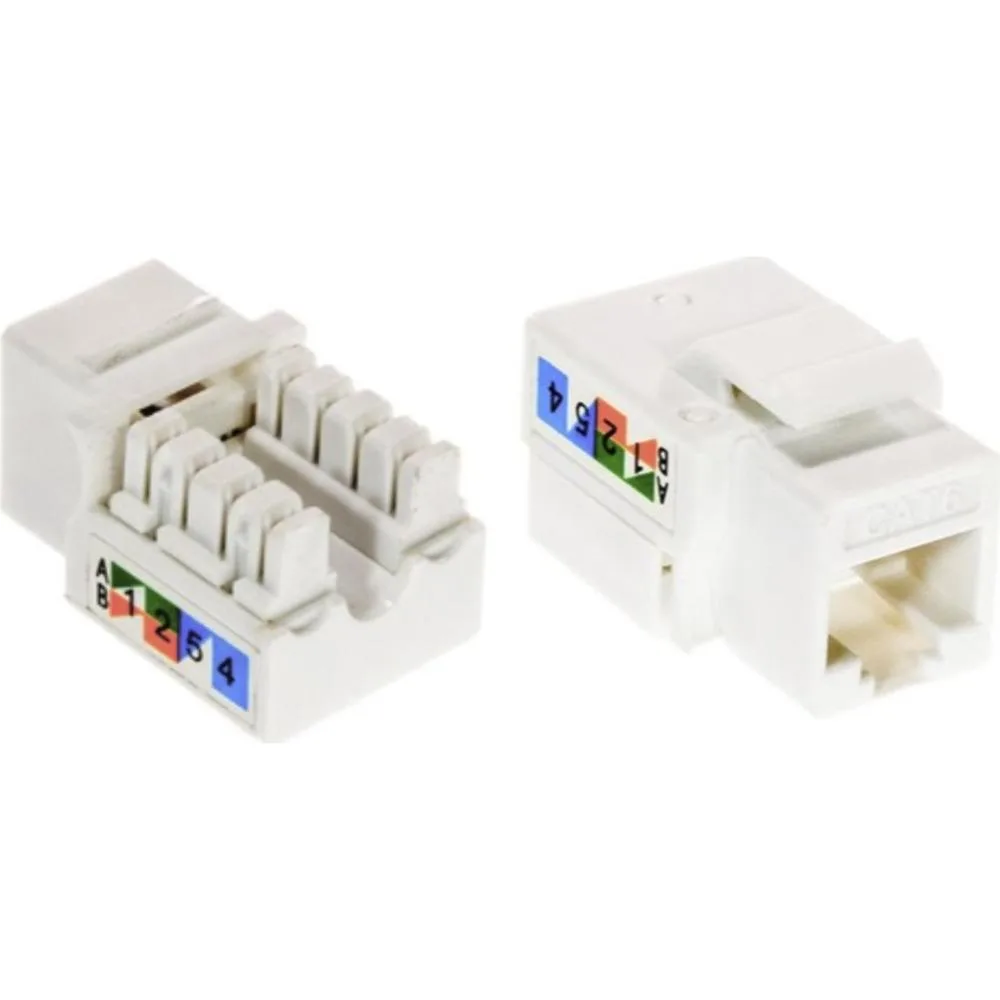 Conector keystone phasak utp 90º rj 45 cat.6 phk 2225
