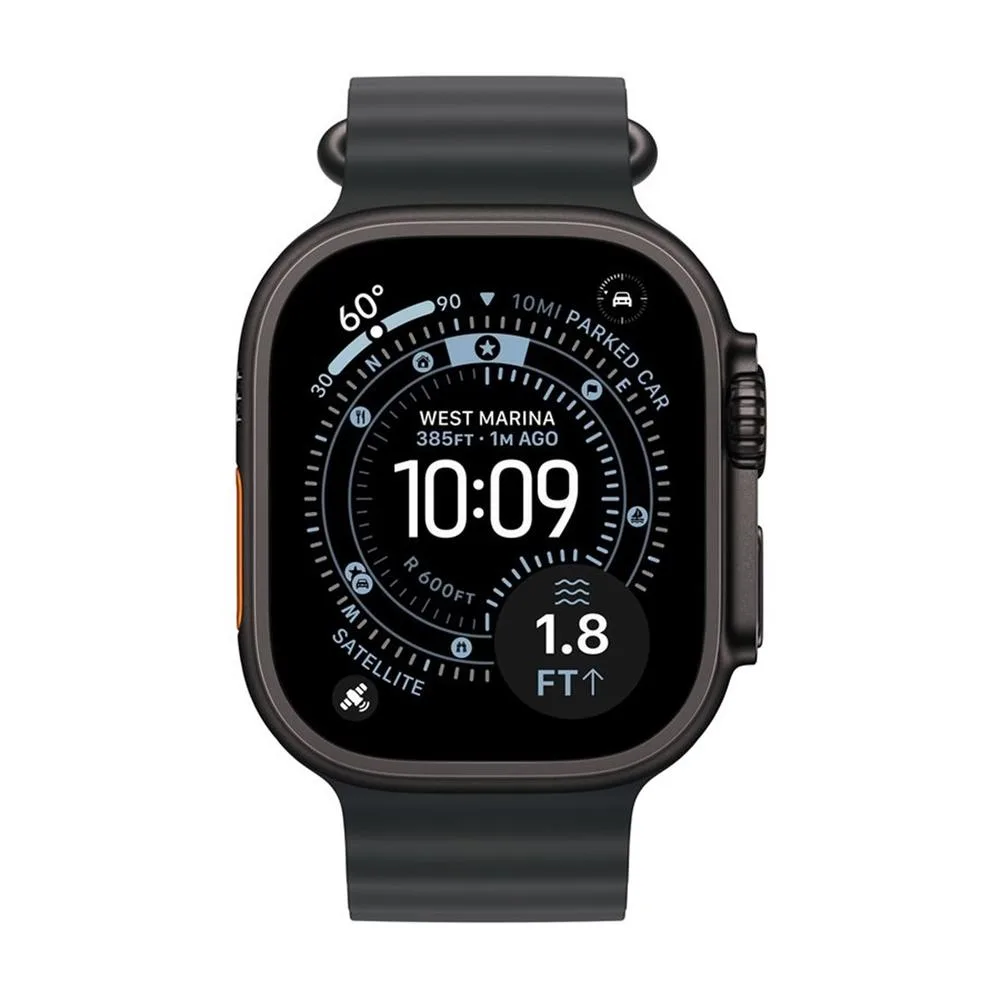 Smartwatch apple watch ultra 3 gps + cellular 49mm black titanium case black ocean band