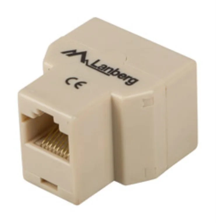Adaptador rj45 lanberg splitter utp hembra hembra