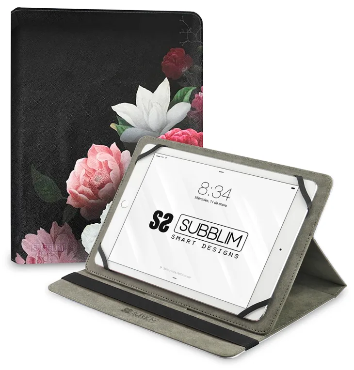Funda subblim para tablet 11 pulgadas trendy case rosas