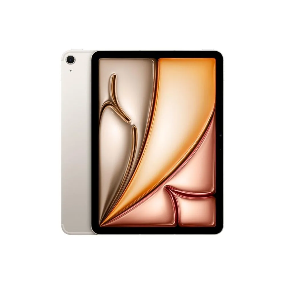Apple ipad air 11 pulgadas 12gb 128gb wifi + cellular starlight - ips - chip m4 - 12mpx