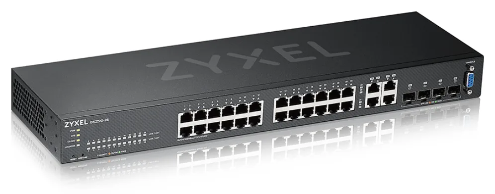 Zyxel GS2220-28-EU0101F switch Gestionado L2 Gigabit Ethernet (10/100/1000) Negro