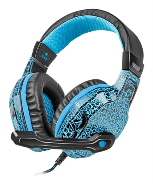 FURY Hellcat Auriculares Alámbrico Diadema Juego Negro, Azul