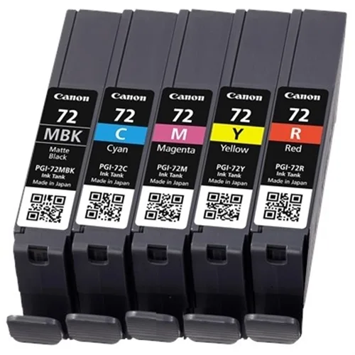 Multipack canon pgi - 72 mbk - c - m - y - r