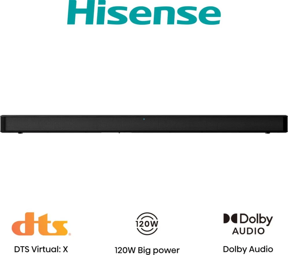 Hisense HS205G Negro 2.0 canales 120 W