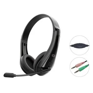 Auriculares conceptronic polona06b3t jack 3.5mm 1.8m negro
