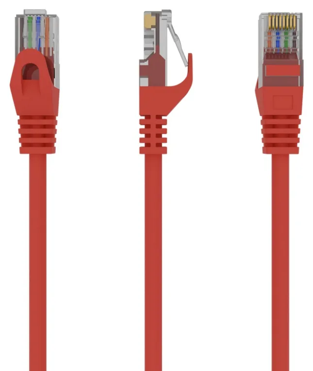 Gembird PP6U-1M cable de red Rojo Cat6 U/UTP (UTP)