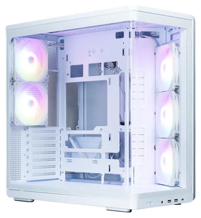 Zalman P60 WHITE carcasa de ordenador Midi Tower Blanco