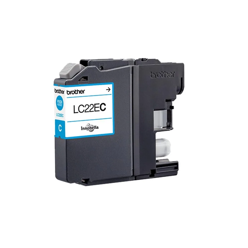 Cartucho tinta brother lc22ec cian