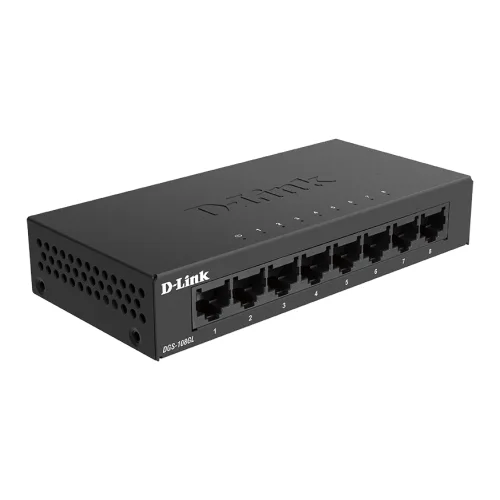 Switch D-Link DGS-108GL 8 Puertos/ RJ-45 10/100/1000