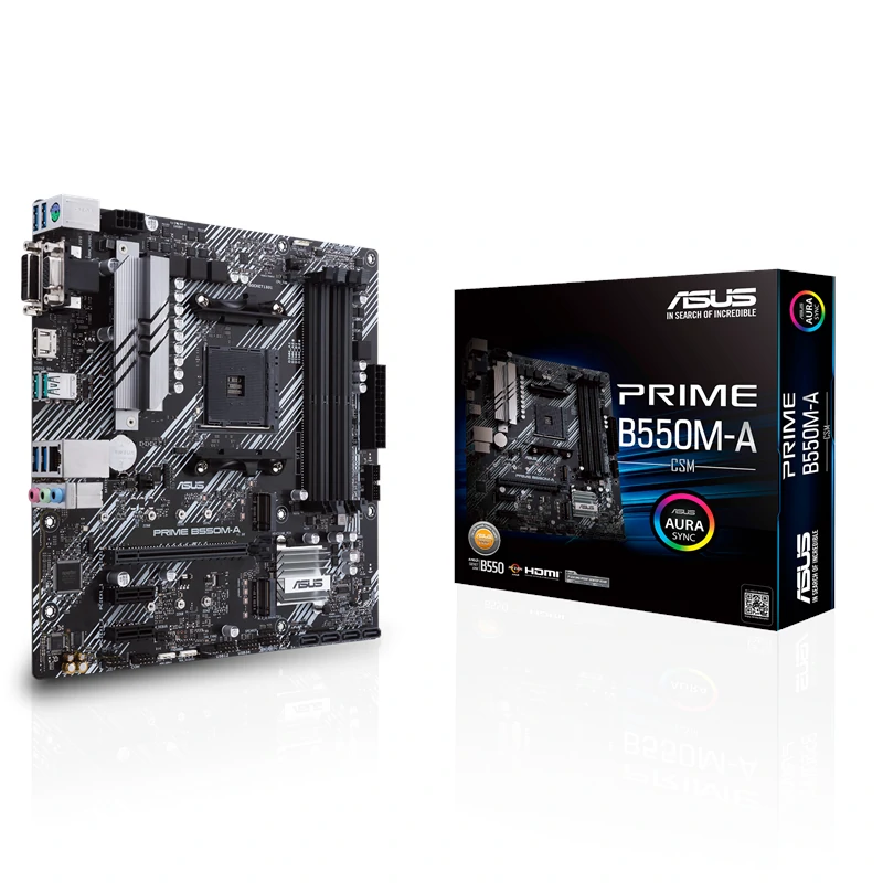 ASUS Placa Base PRIME B550M-A-CSM mATX AM4