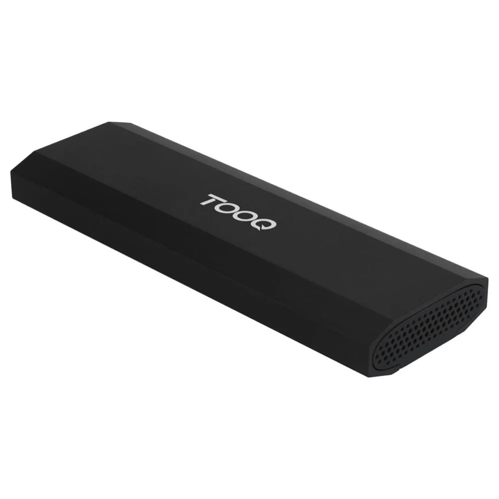 Carcasa disco duro tooq tqe - 2231b para ssd m.2 usb tipo c negra