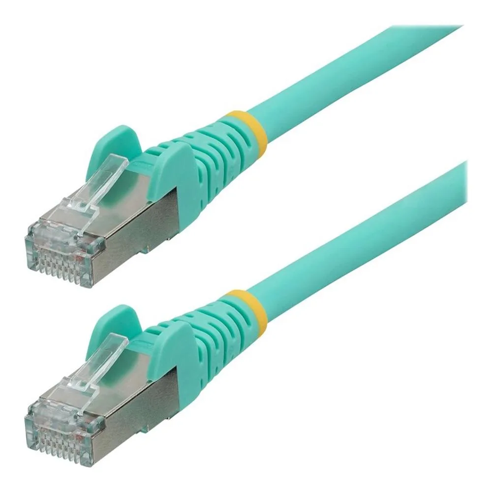 Cable de red startech latiguillo rj45 lszh s - ftp cat6a 10m aqua