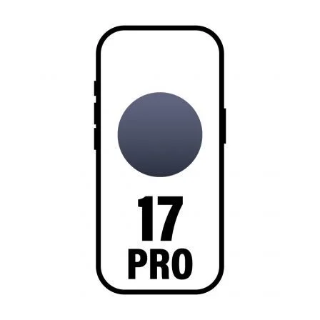 Telefono movil smartphone apple iphone 17 pro 6.3 pulgadas - 1tb rom - deep blue