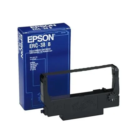 Epson Cartucho ERC38B para TM-U200/U210/U220/U230/U300/U375, negro