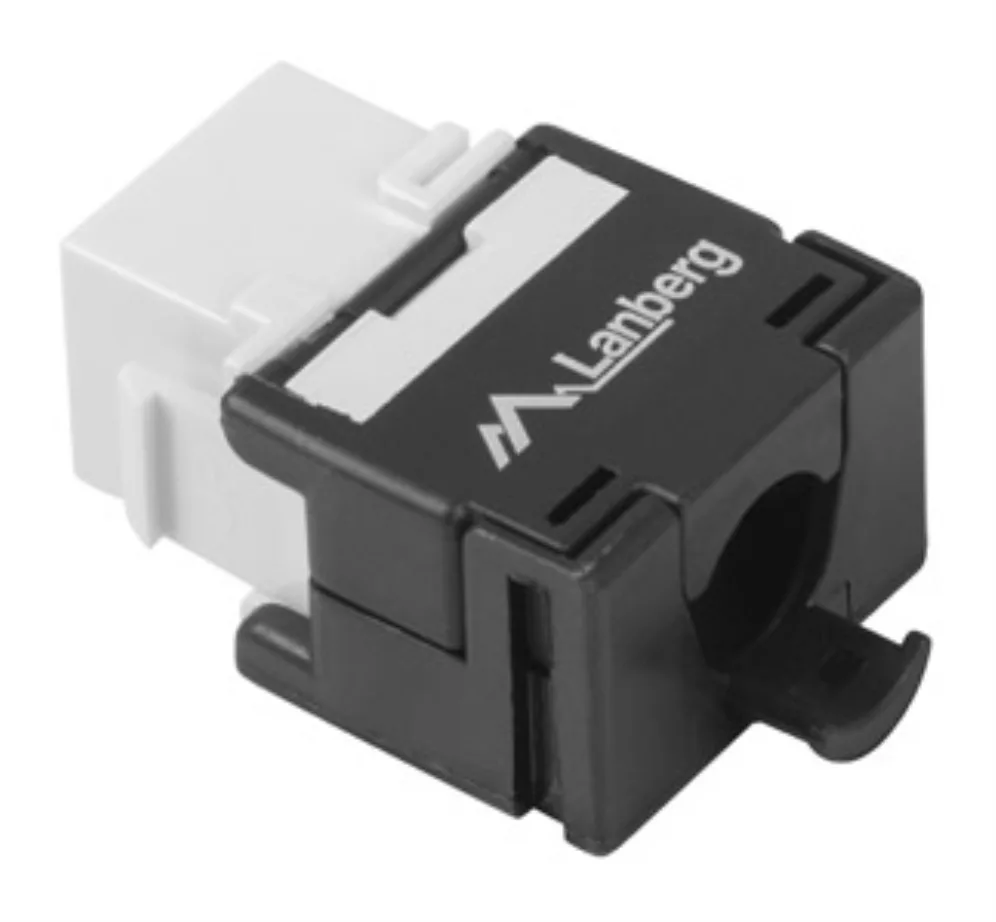 Conector keystone lanberg cat 5e utp rj45 180 grados sin herramientas