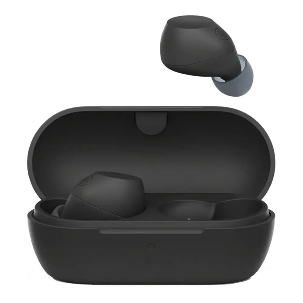 Auriculares sony wf - c710n inalambrico negro