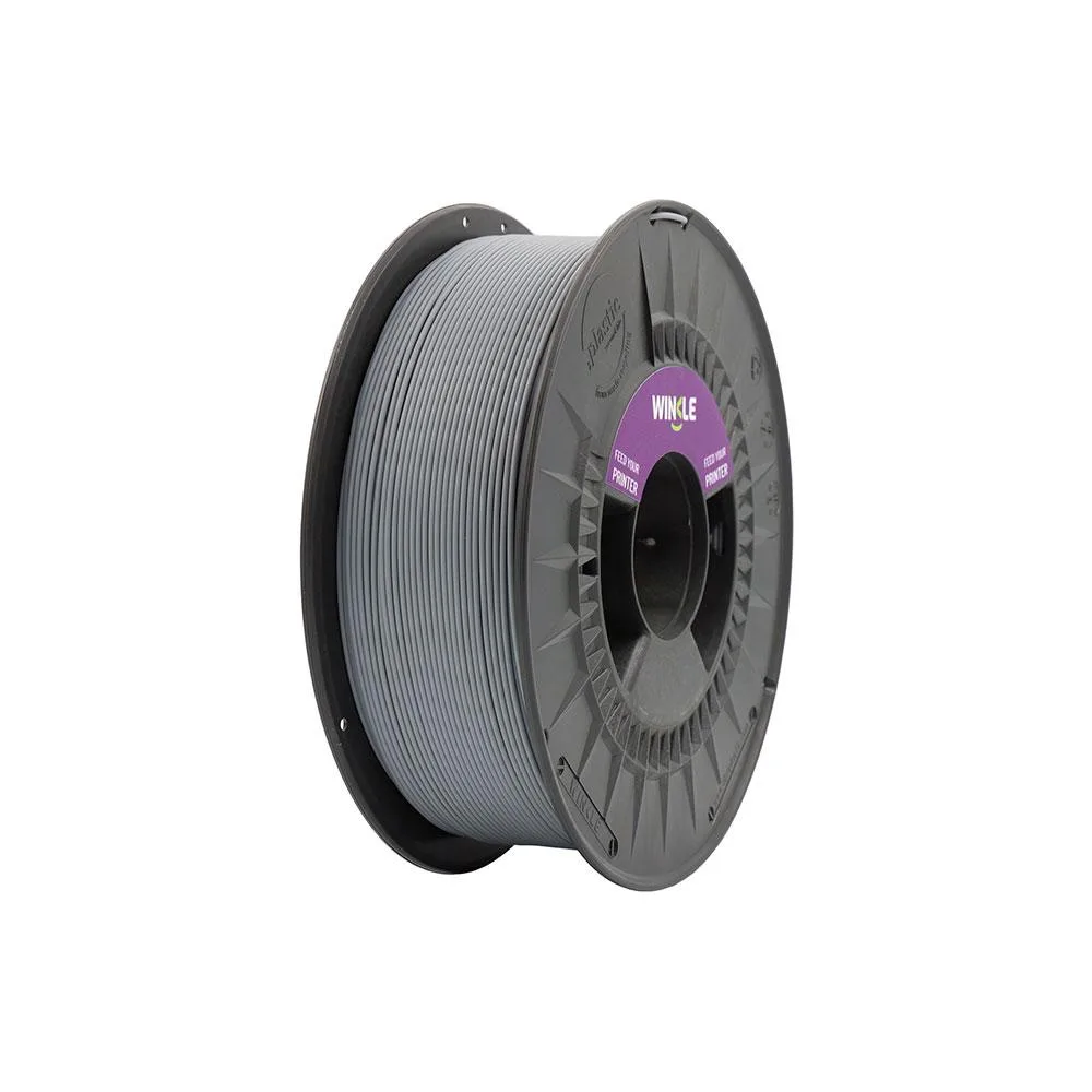Filamento gris ceniza winkle pla - hd - 1.75mm - impresora 3d - 1 kg