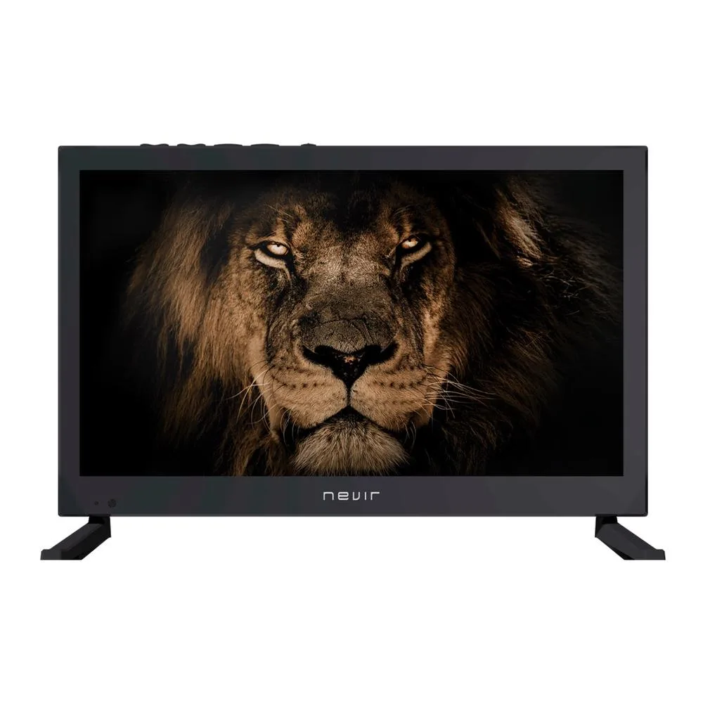 Tv nevir 16 pulgadas led hd rady - nvr - 7717 - 16rd2n tdt - usb - hdmi - vga - negro adaptador 12v