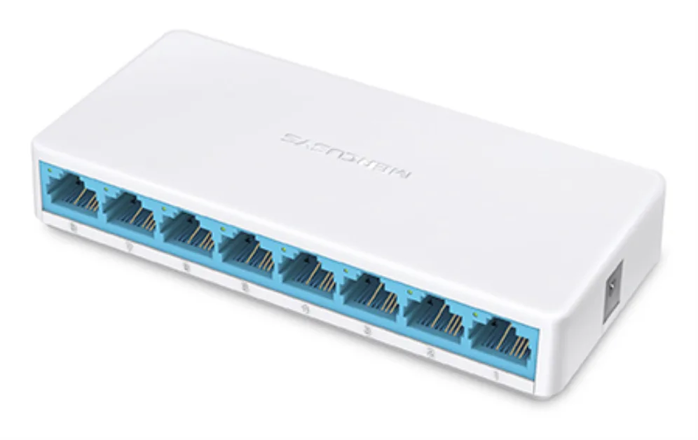 Switch mercusys ms108 8 puertos - 10 - 100mbps - rj45