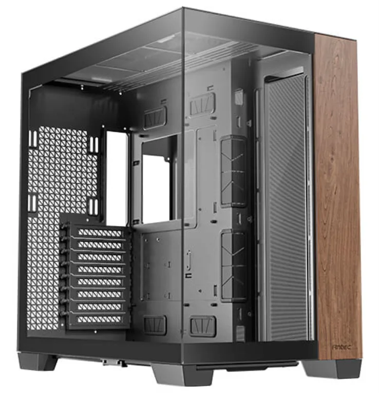 Antec C8 Wood Full Tower Negro, Madera